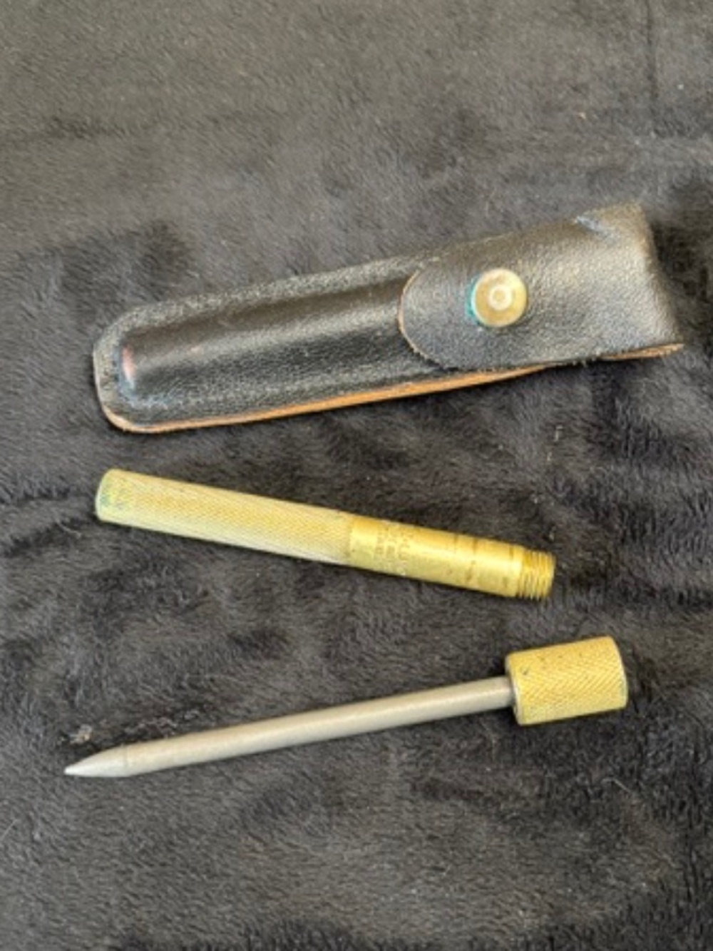 EZE-LAP Vintage (1970'-90's) "M" Sportsman's Hone w/ belt sheath